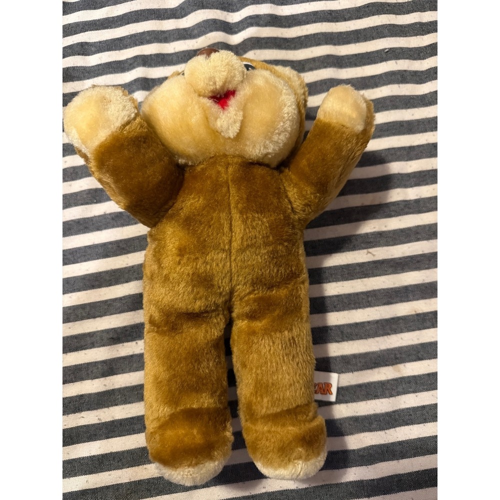 Vintage 1986 Shoney Bear Plush Stuffed Animal Restaurant Mascot Advertising Toy